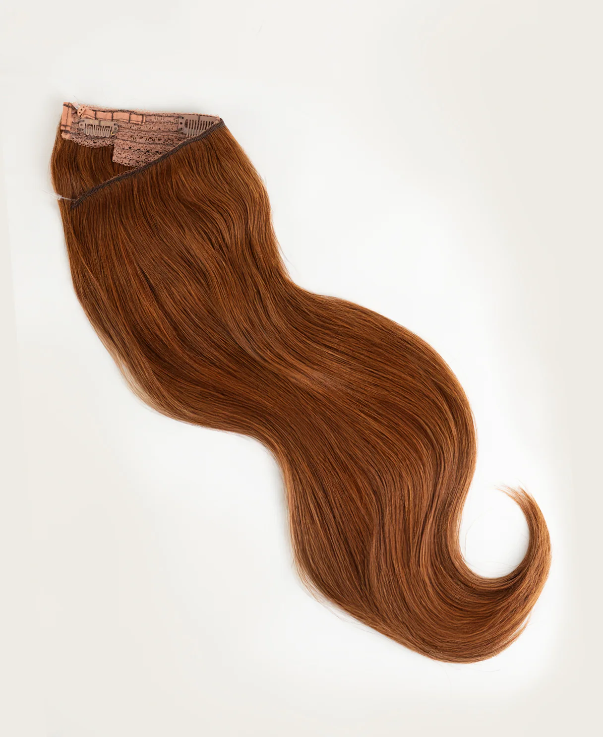 halo one-step hair extensions pumpkin spice. - Image 7