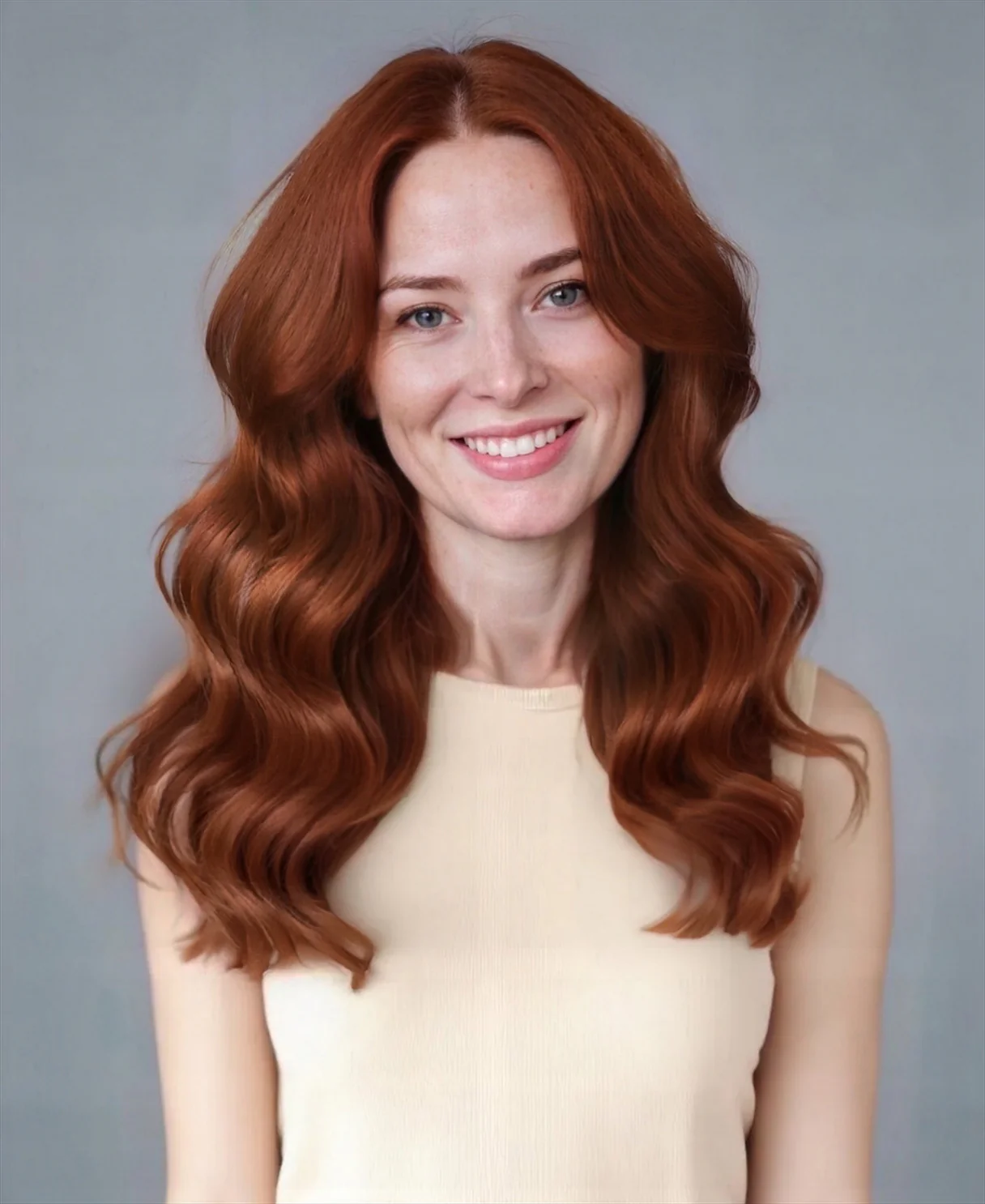 halo one-step hair extensions pumpkin spice. - Image 8