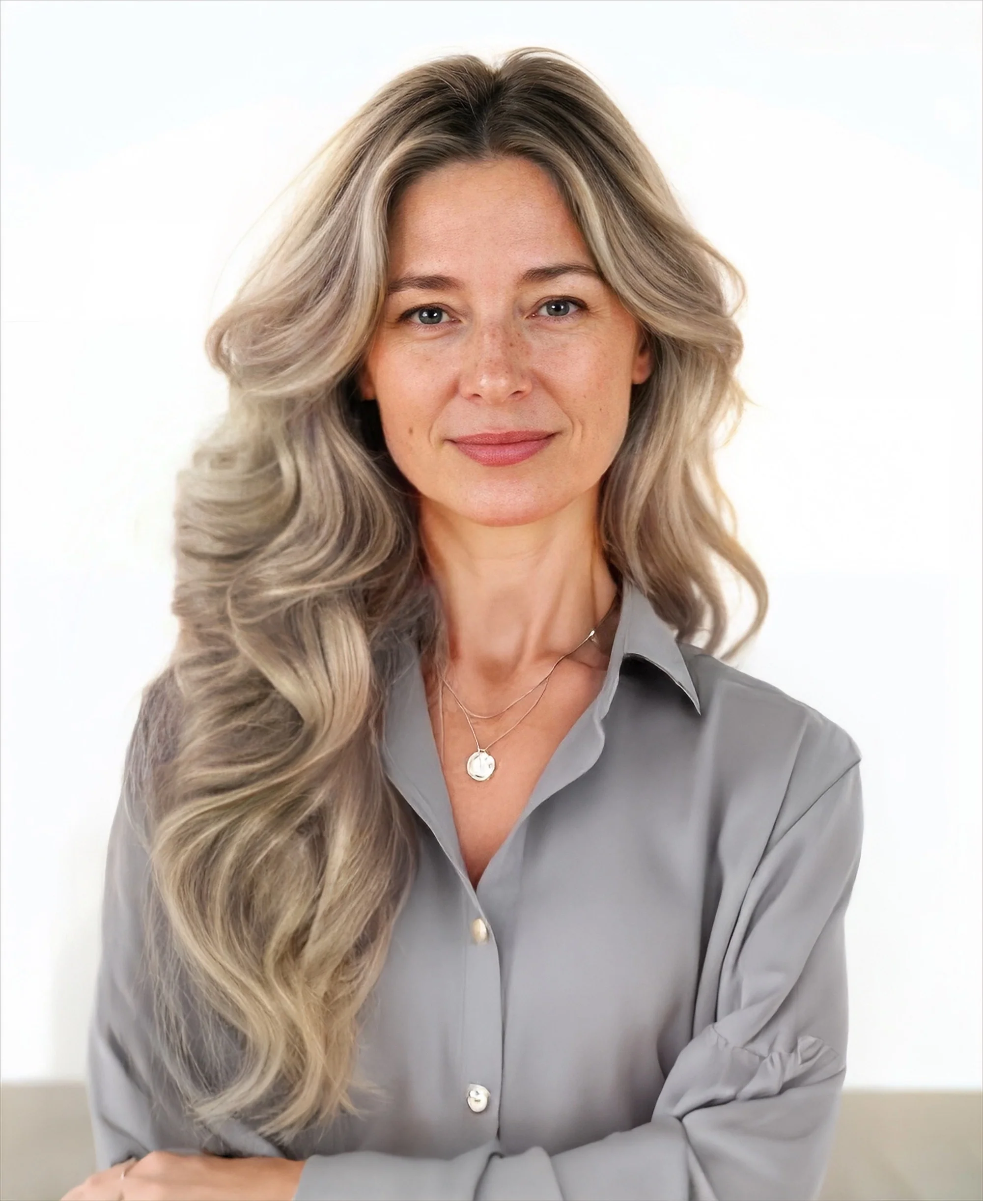 halo one-step hair extensions salt & pepper. - Image 8