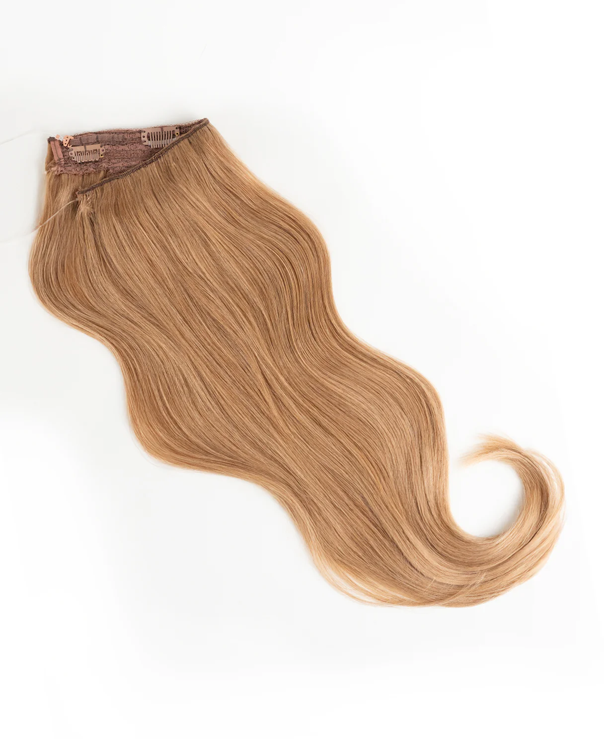 halo one-step hair extensions strawberry blonde. - Image 7