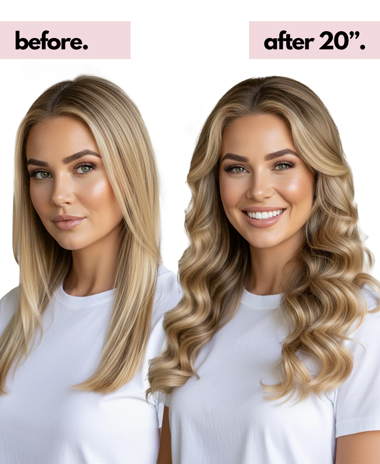 halo one-step hair extensions teddy blonde balayage. - Image 3