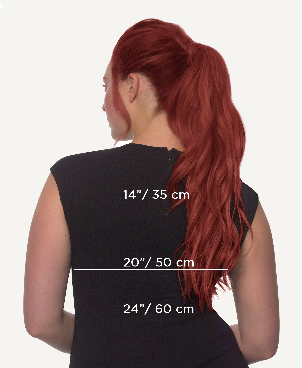 ponytail - ruby red. - Image 5