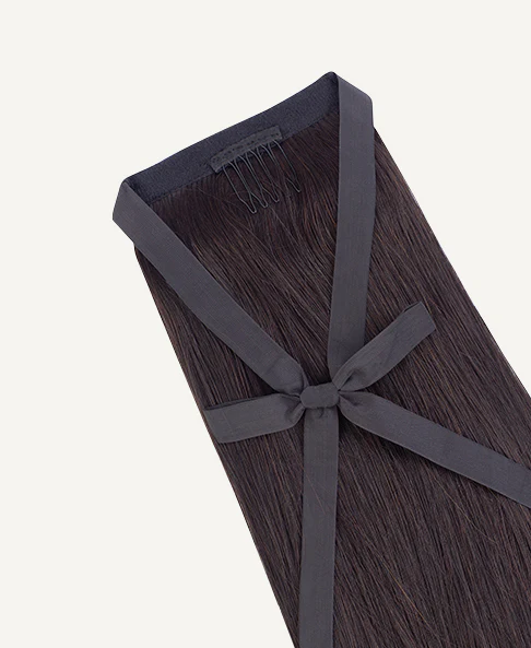 ponytail - natural black. - Image 3