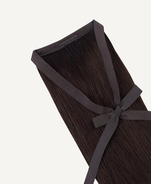 ponytail - chocolate brown. - Image 3