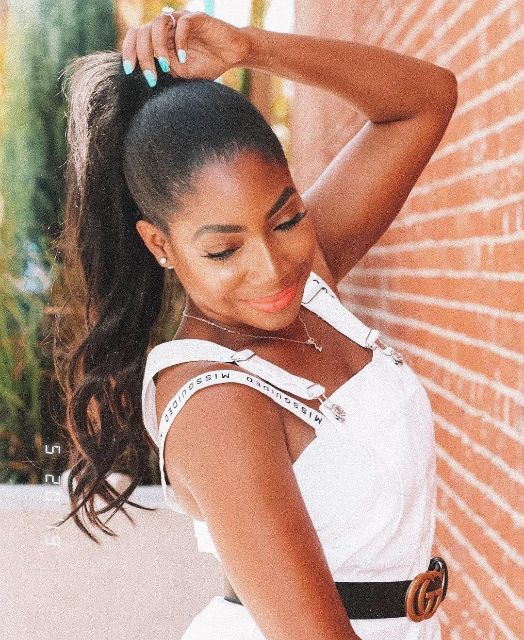 ponytail - chocolate brown. - Image 7