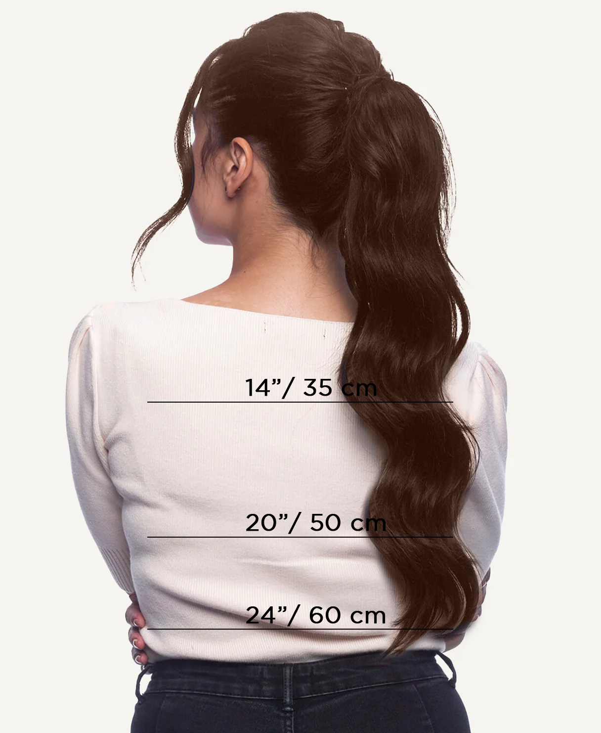 ponytail - medium brown. - Image 5