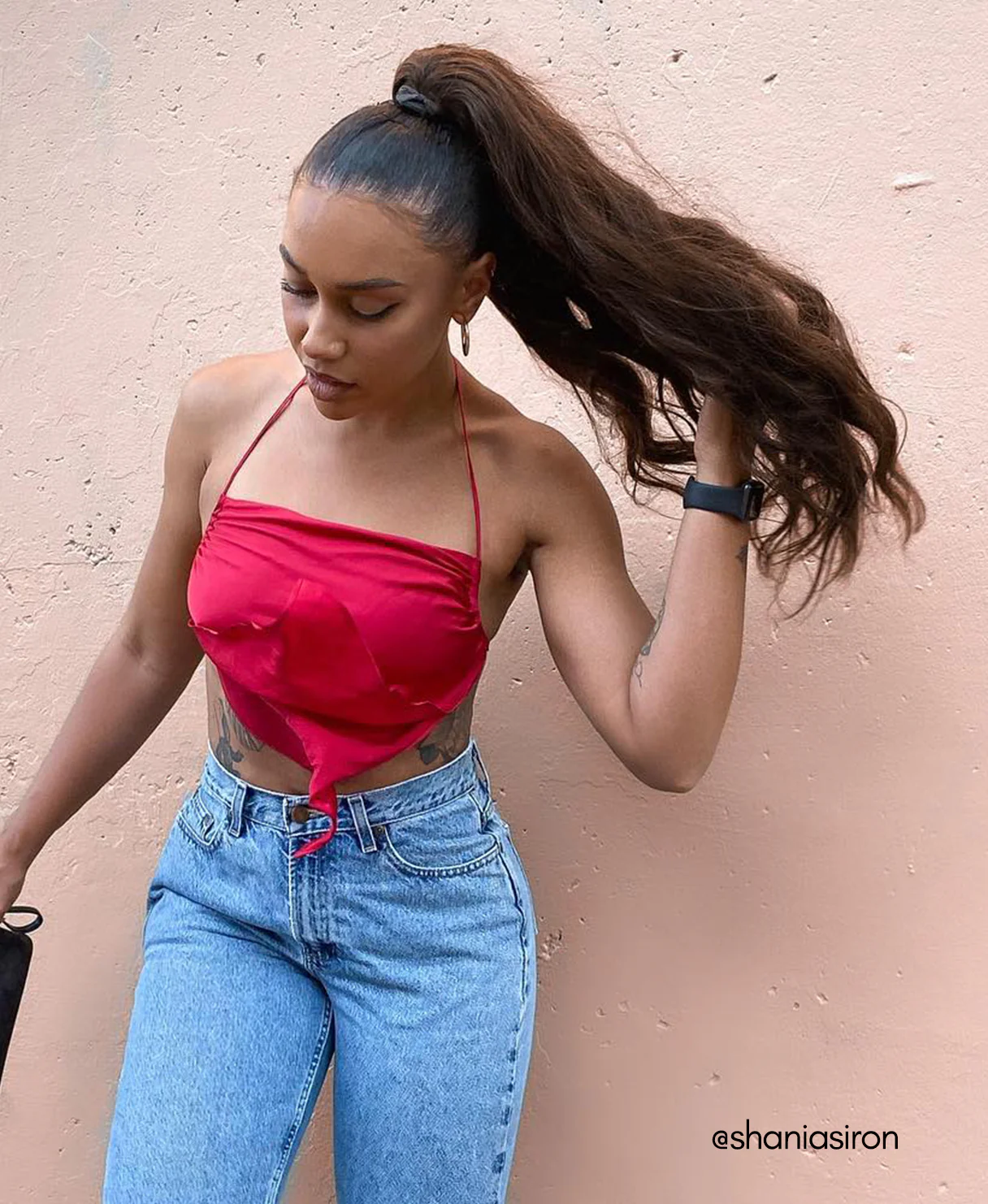 ponytail - medium brown. - Image 6
