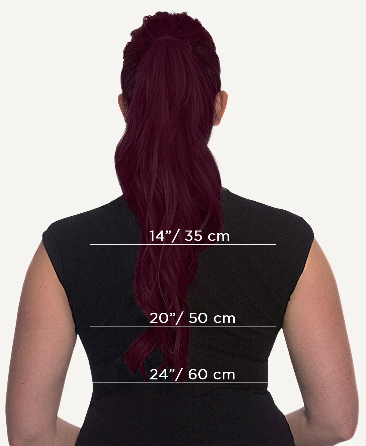 ponytail - cherry red. - Image 5