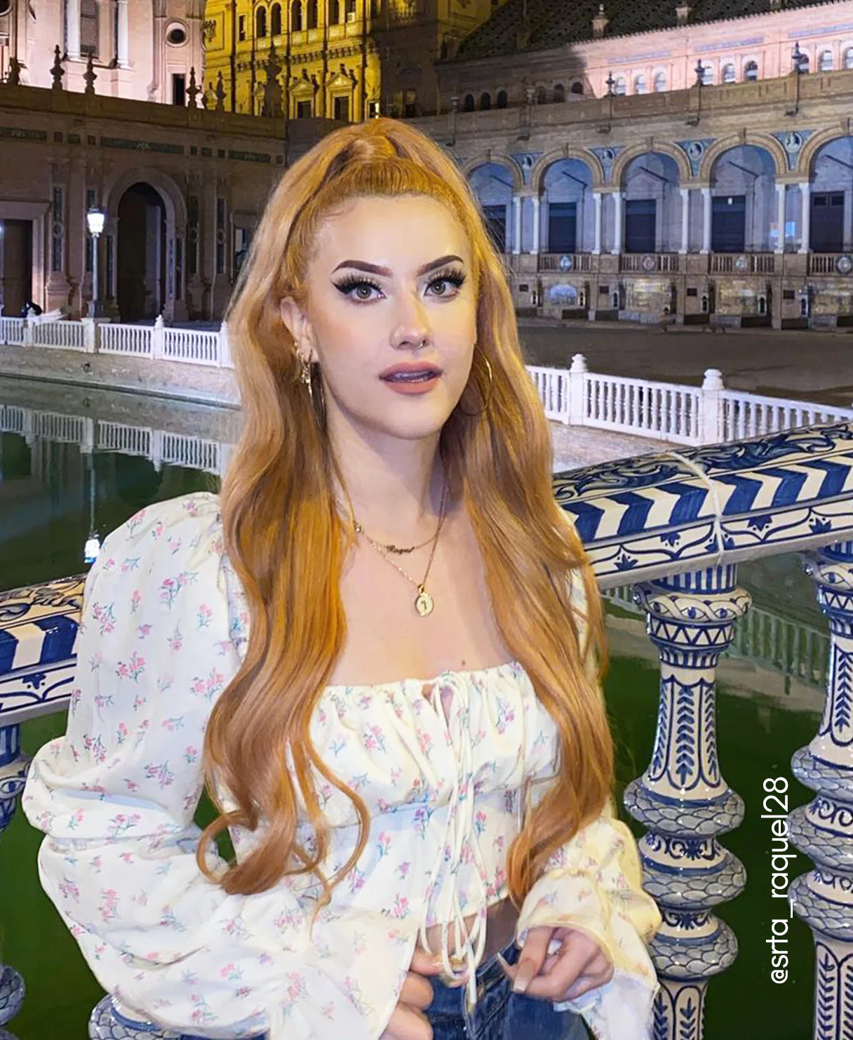 invisible clip-in hair extensions strawberry blonde. - Image 9
