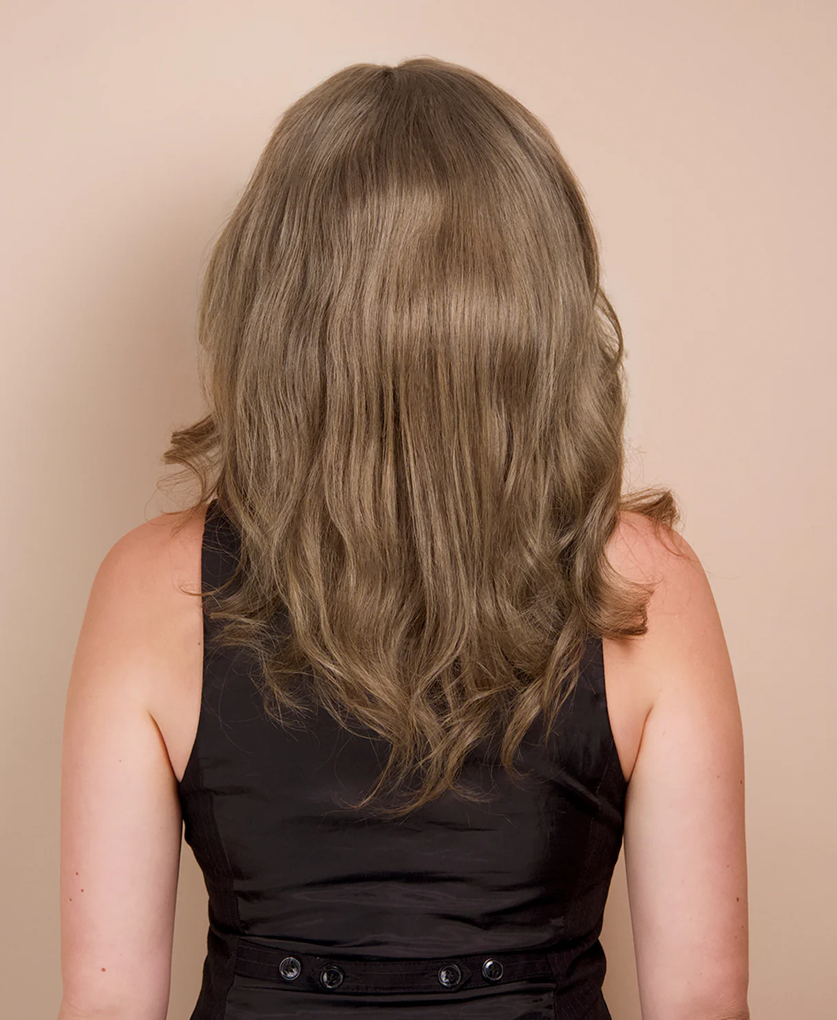 lace front human wig - 14" ash blonde. - Image 6