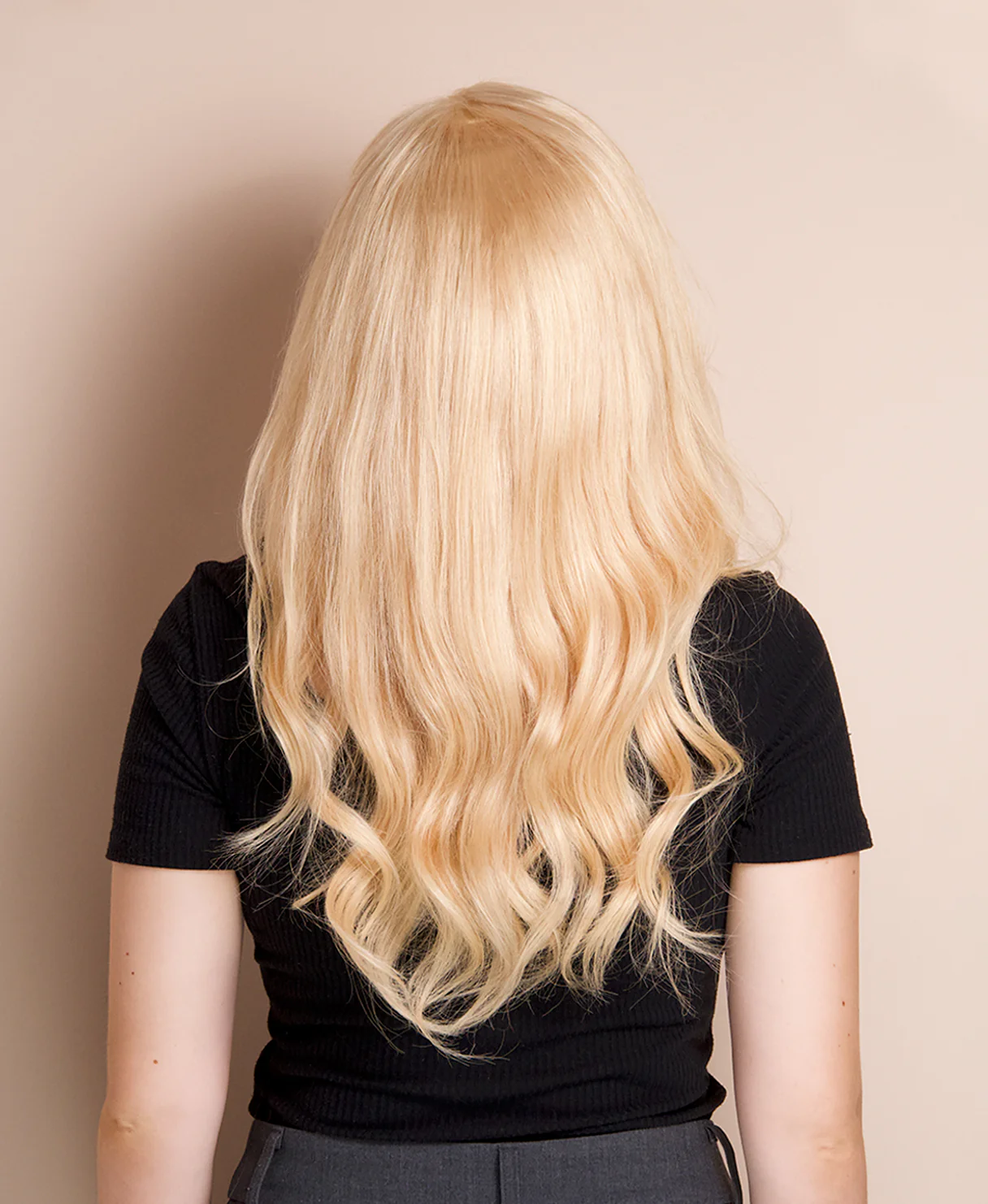 lace front human wig - 14" honey blonde. - Image 8