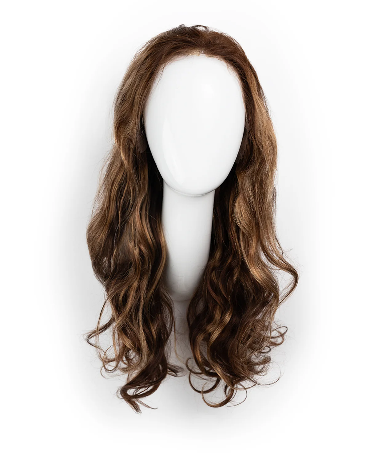 lace front human wig - 20" bronde highlights. - Image 5