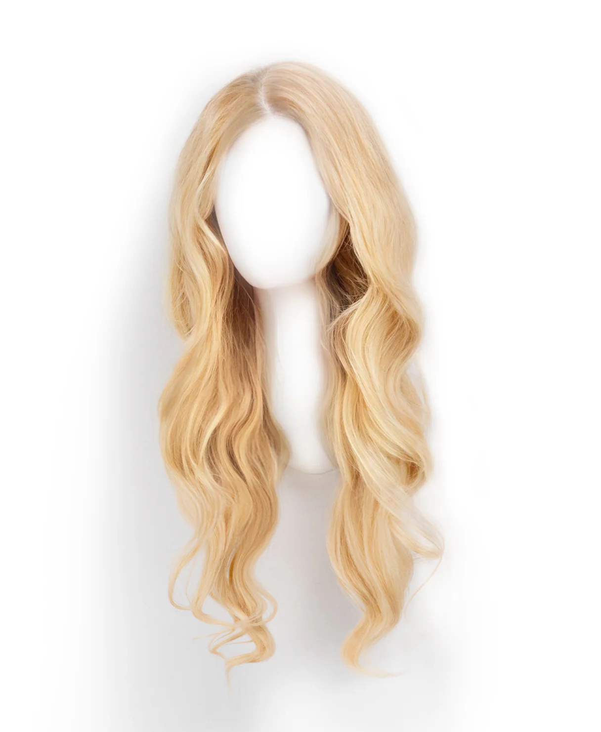 lace front human wig - 20" honey blonde. - Image 3