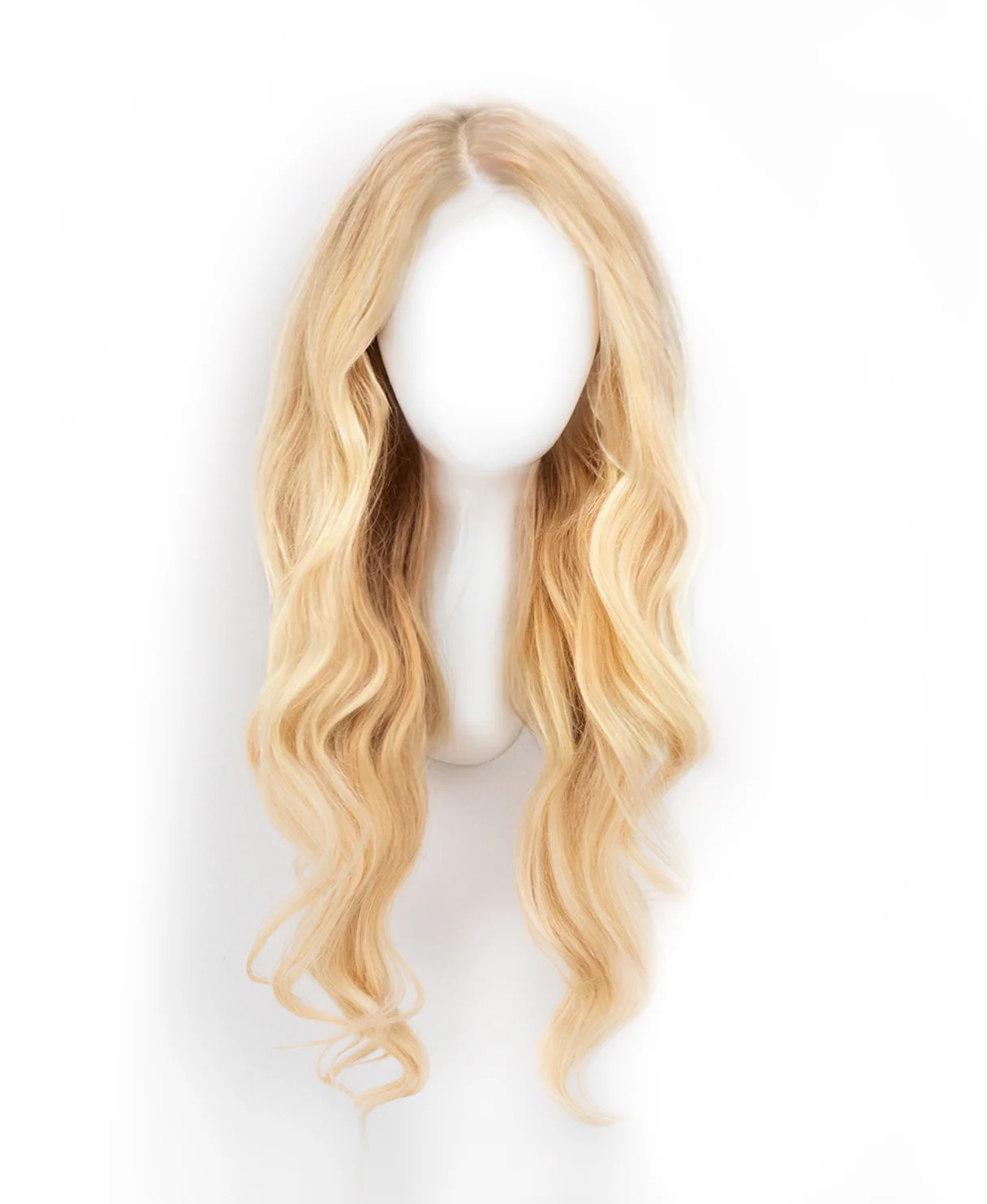 lace front human wig - 20" honey blonde. - Image 4