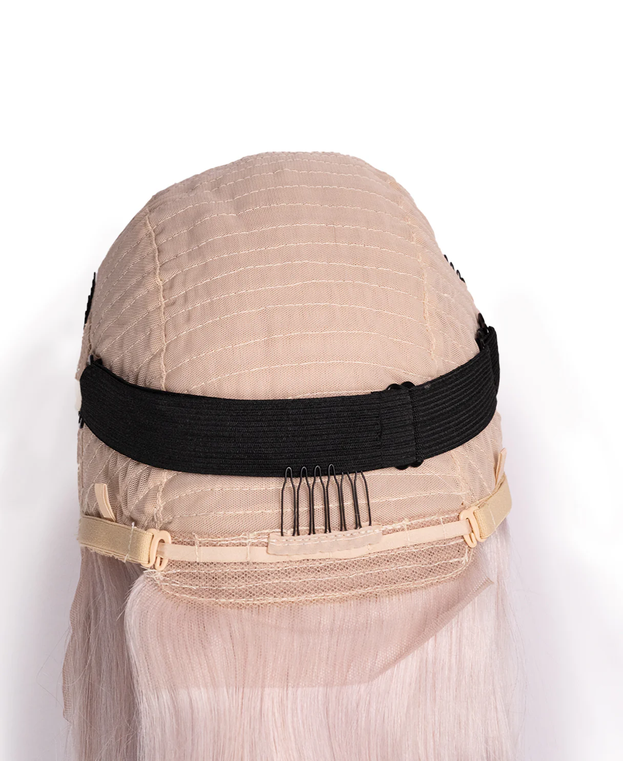 lace front human wig - 24" white blonde. - Image 5