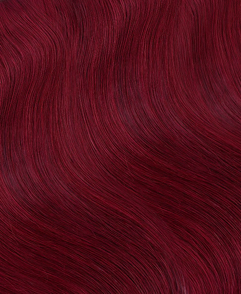 long bob human wig - 12" cherry red. - Image 6
