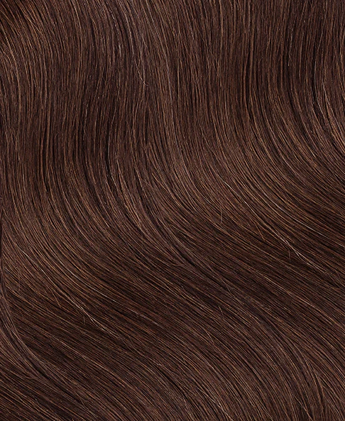 long bob human wig - 12" chocolate brown. - Image 6