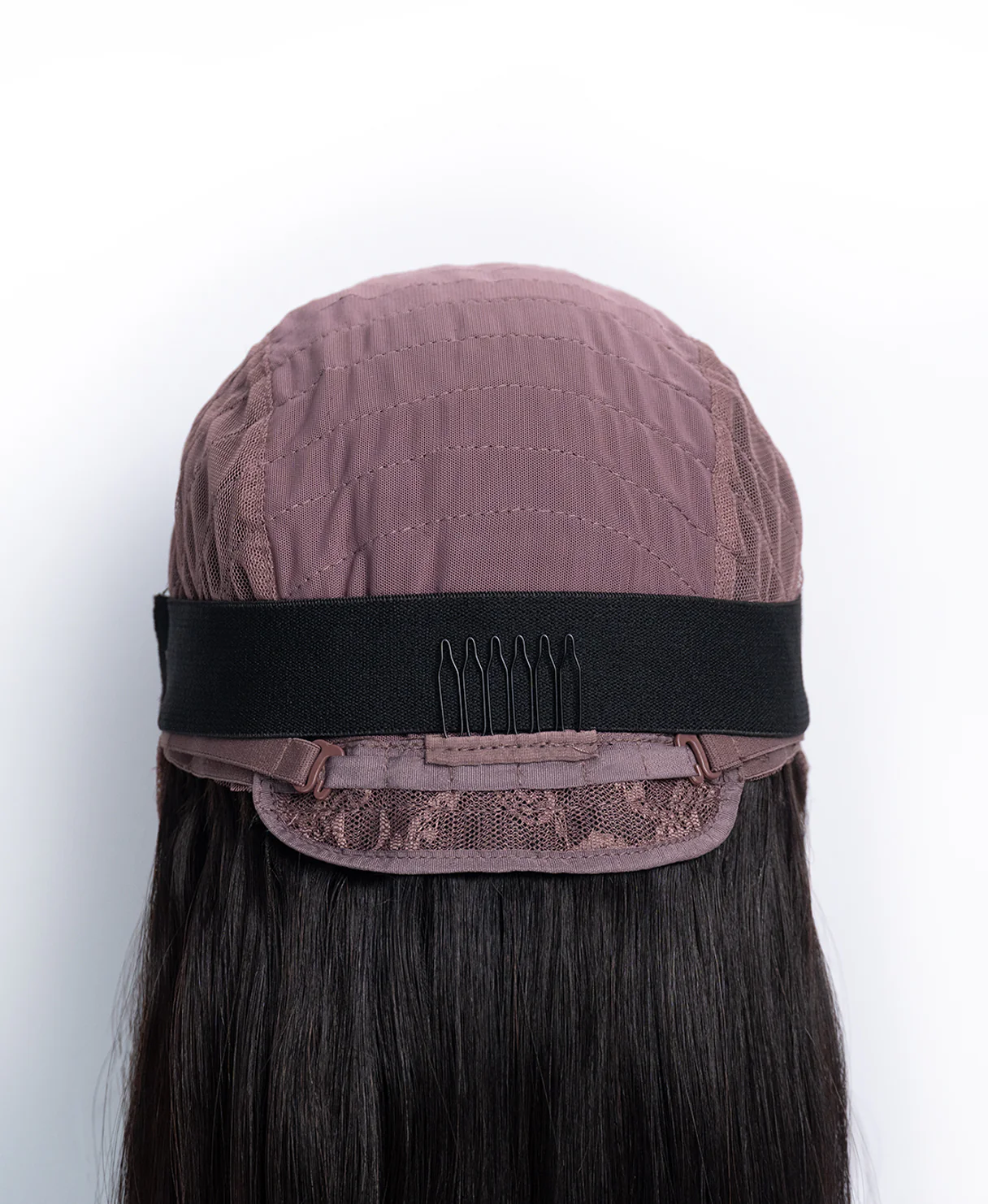 long layers human wig - 18" jet black. - Image 10