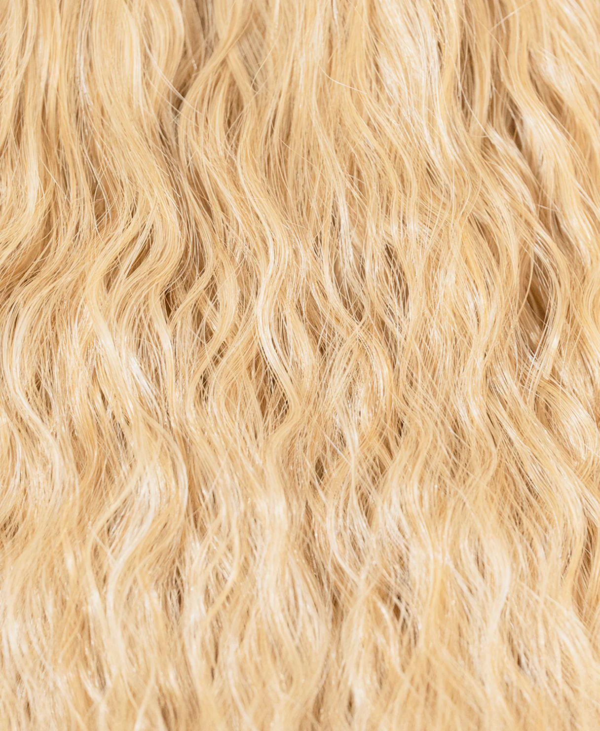 vegan fiber long wavy ponytail - champagne 26". - Image 4
