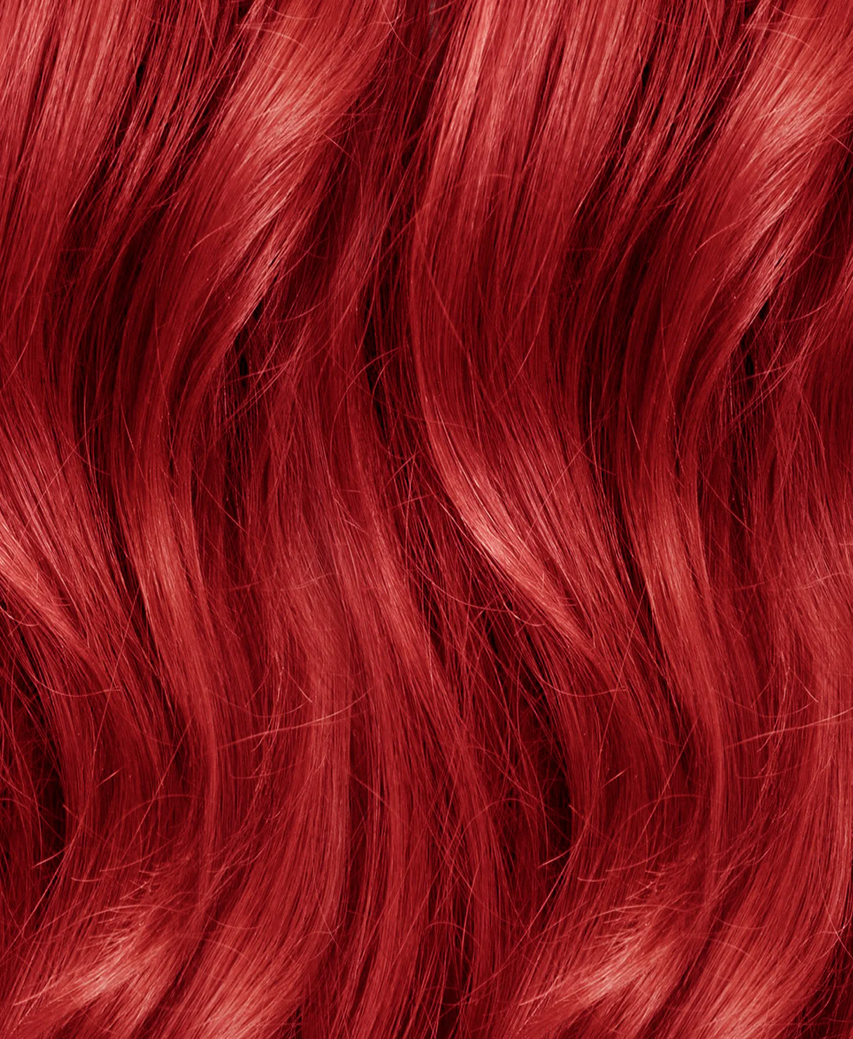 vegan fiber long wavy ponytail - ruby 26". - Image 4
