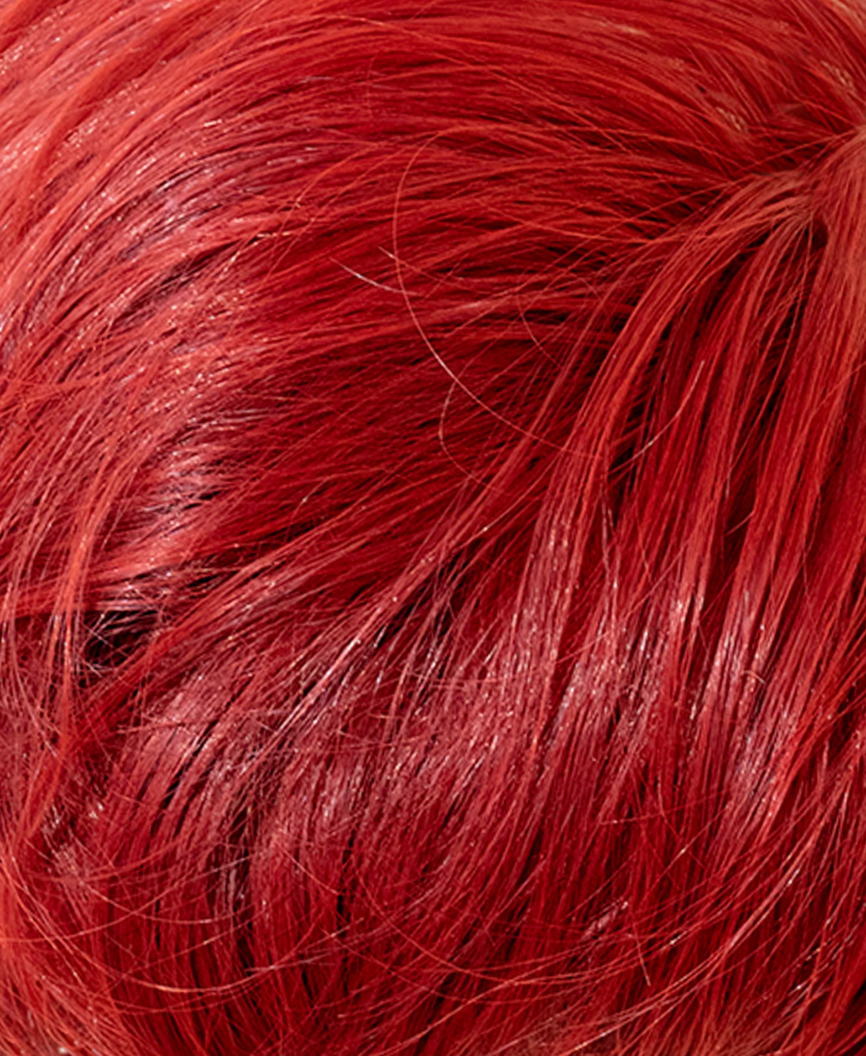 vegan fiber messy bun - ruby. - Image 4