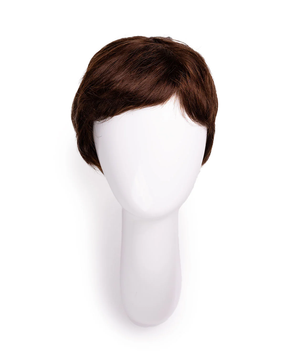 pixie cut human wig - 6" chocolate brown. - Image 6