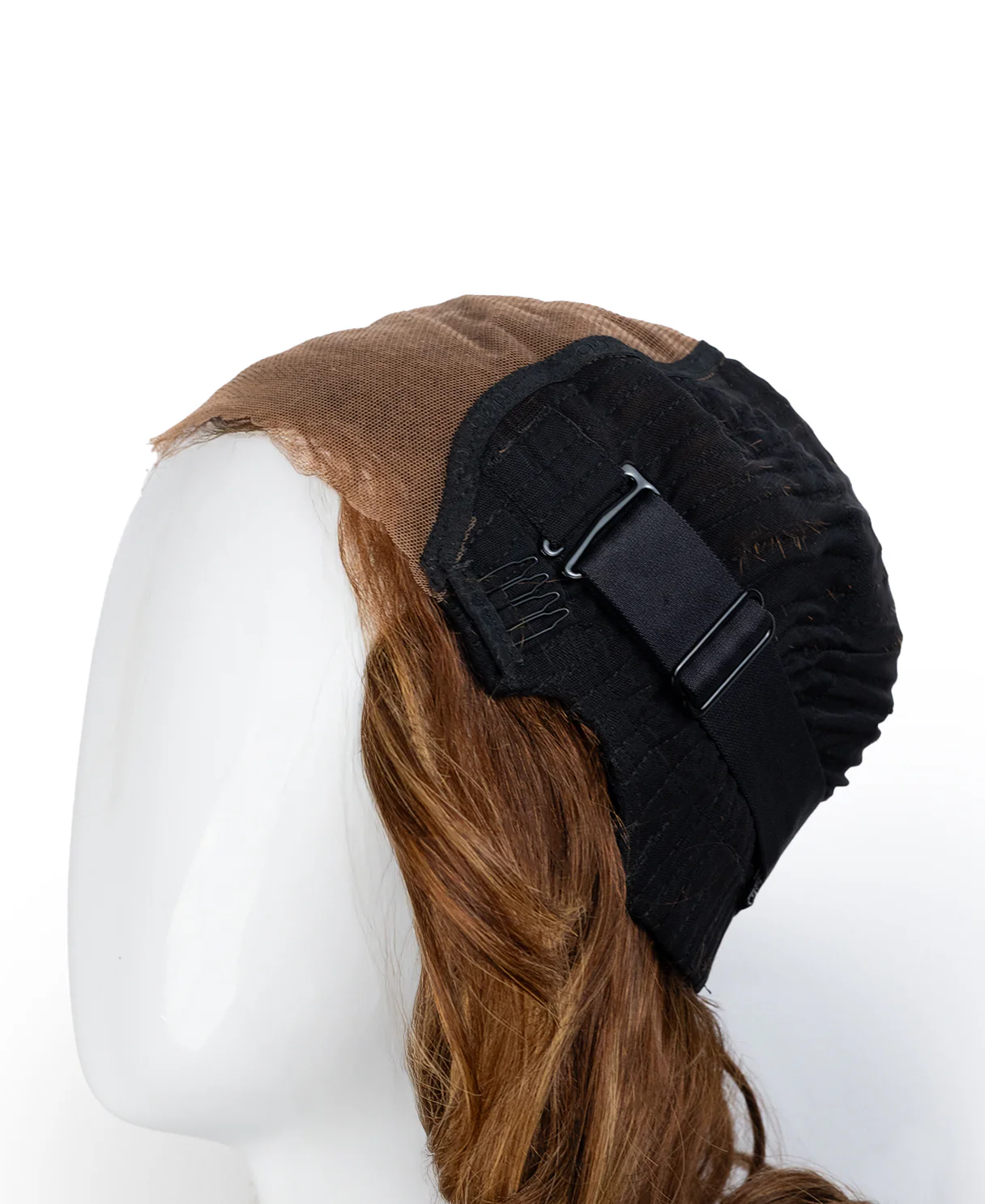put on & go human wig blowout - 14" medium brown balayage. - Image 5