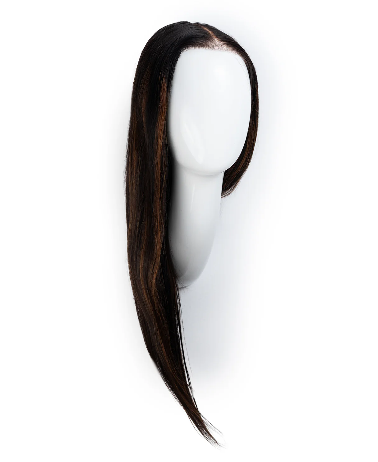 put on & go human wig - 20" mocha balayage. - Image 5