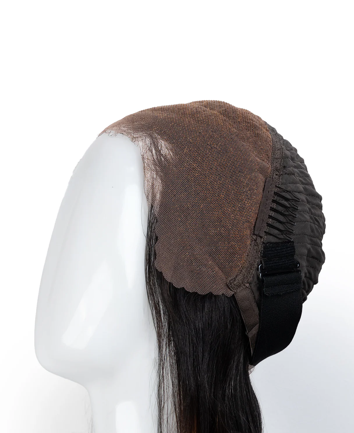 put on & go human wig - 20" mocha balayage. - Image 6