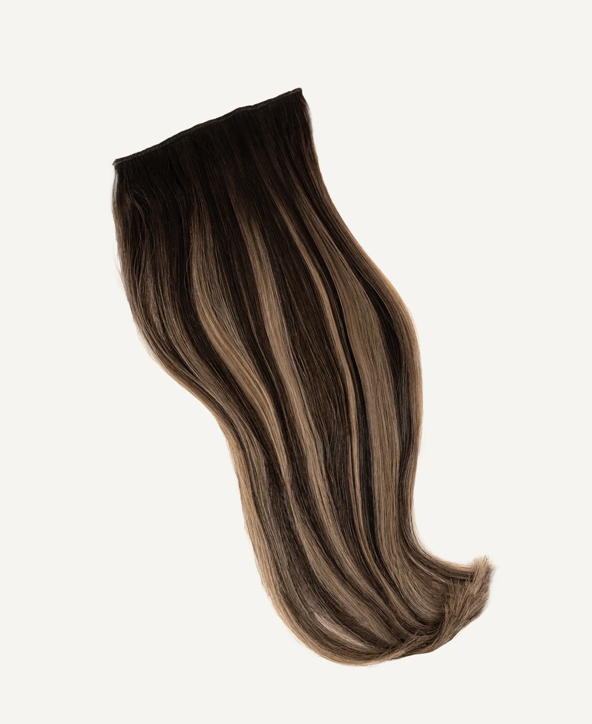 clip-in volumizer ash brown balayage. - Image 3