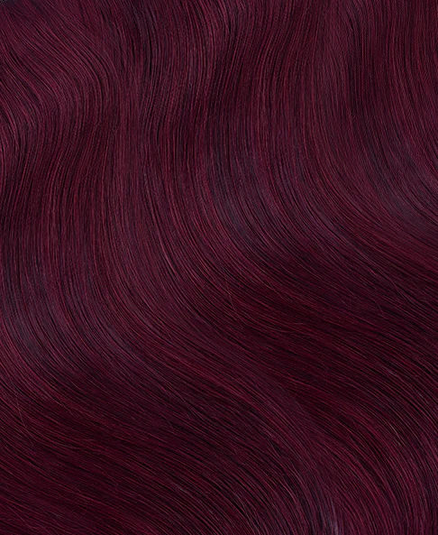 clip-in volumizer cherry red. - Image 2