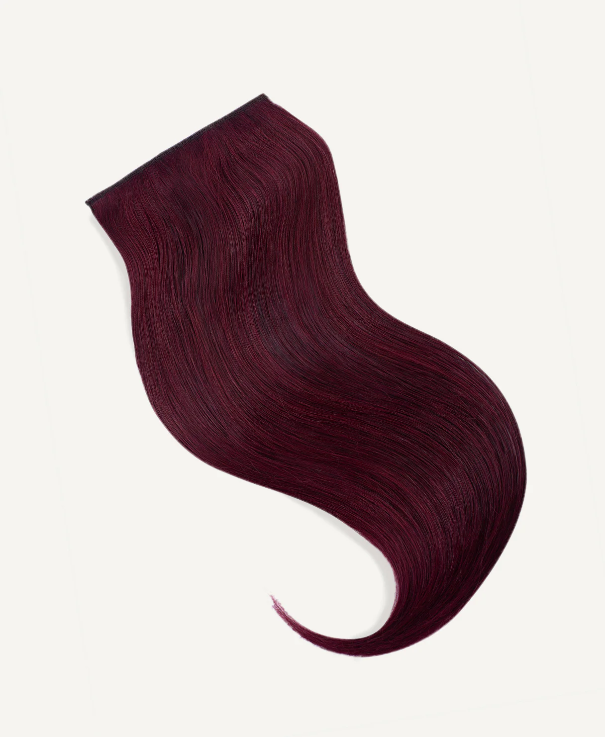clip-in volumizer cherry red. - Image 3