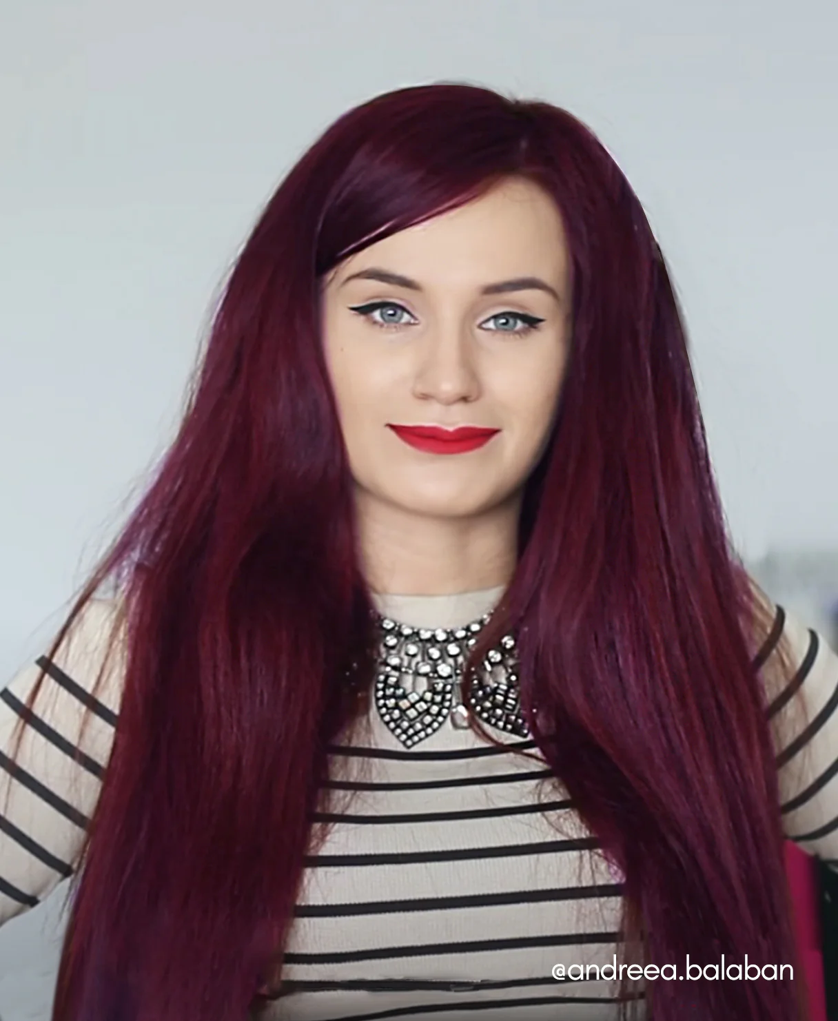 clip-in volumizer cherry red. - Image 5