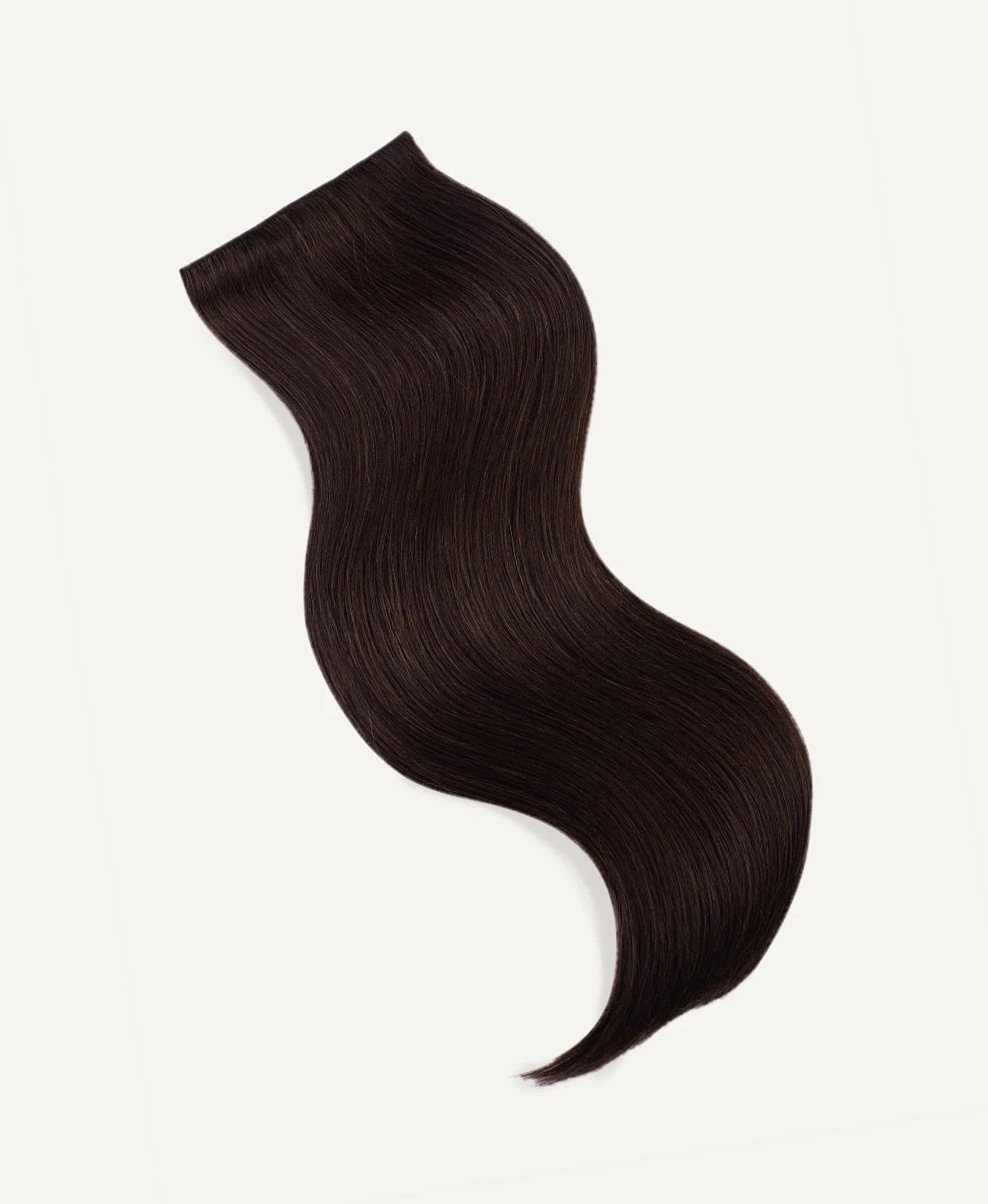clip-in volumizer chocolate brown. - Image 3