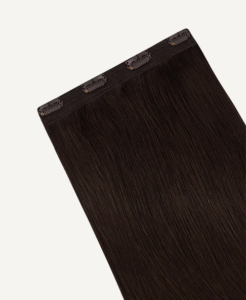 clip-in volumizer chocolate brown. - Image 4