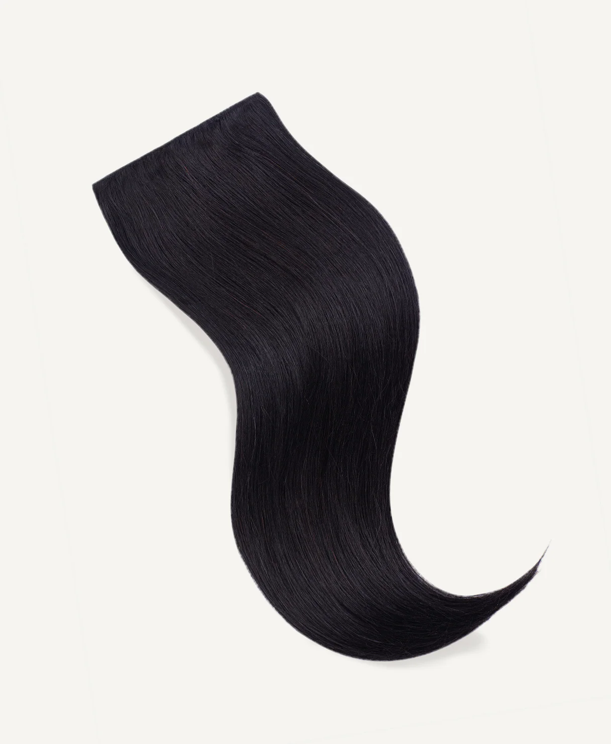 clip-in volumizer jet black. - Image 3