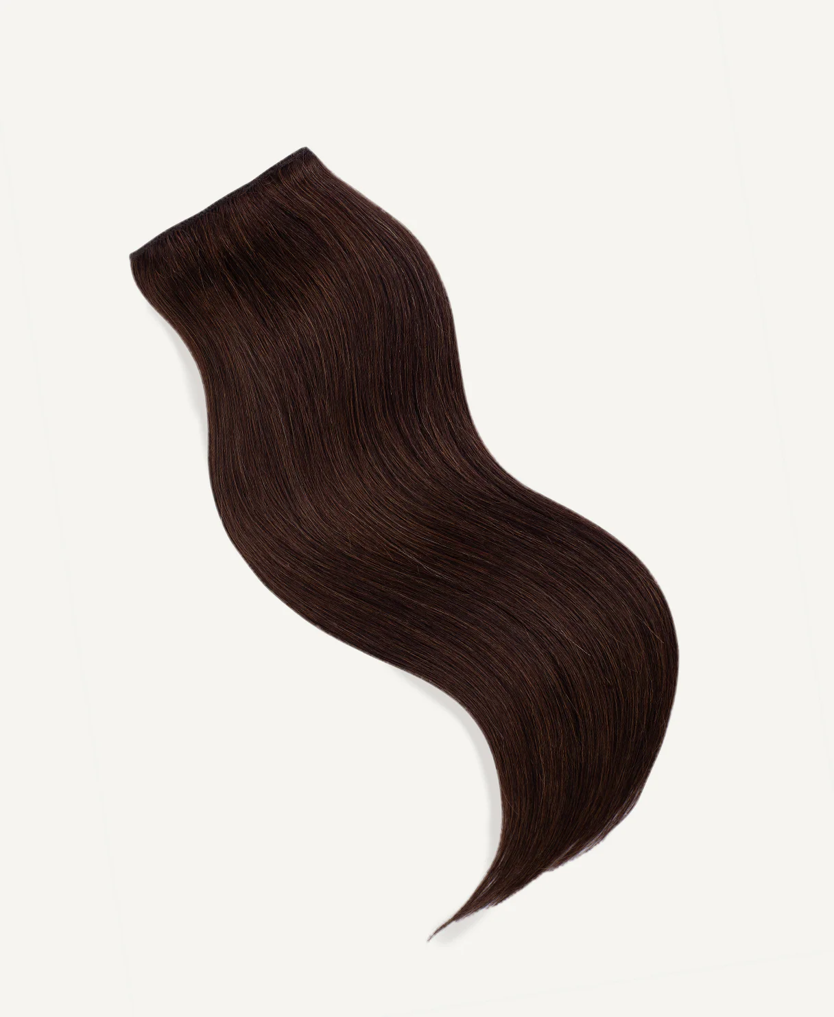 clip-in volumizer medium brown. - Image 3