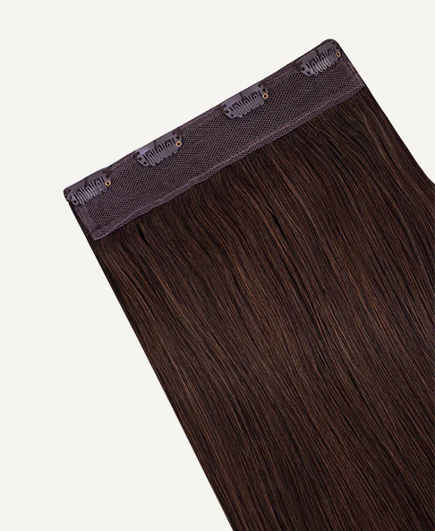 clip-in volumizer medium brown. - Image 4