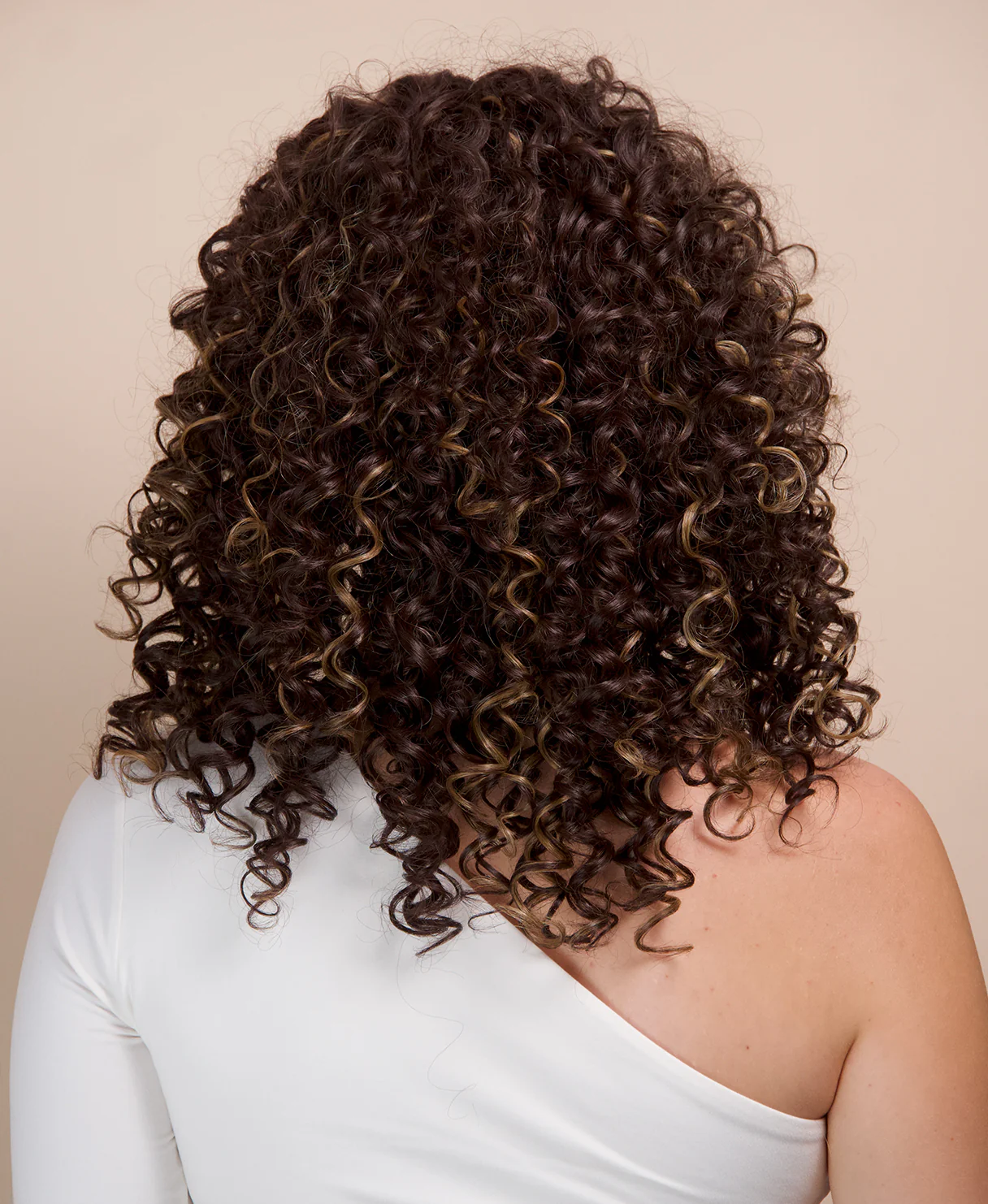 vegan fiber curly balayage - wig 16". - Image 7