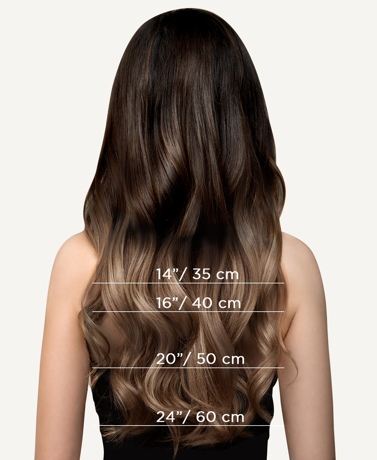 tape-in hair extensions brown melt. - Image 5