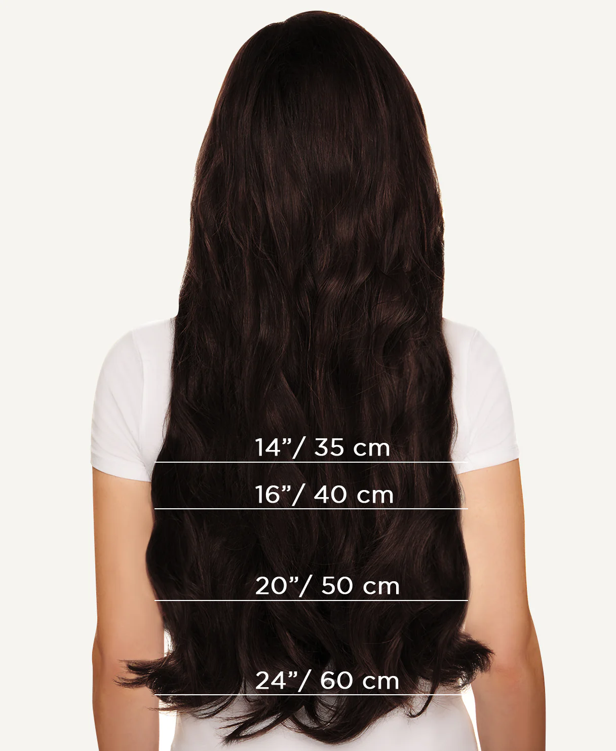 tape-in hair extensions chocolate brown. - Image 5