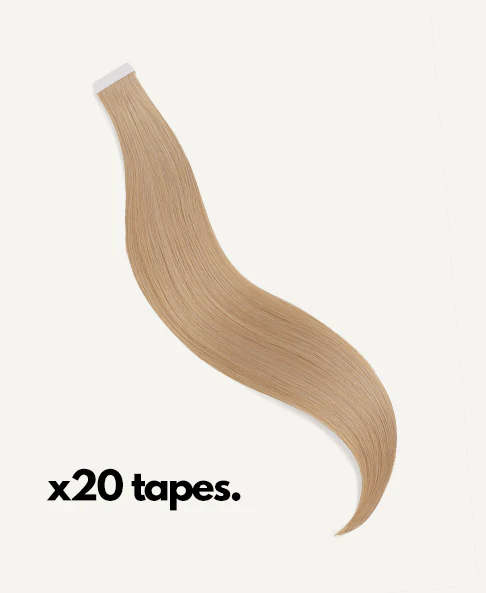tape-in hair extensions honey blonde. - Image 3
