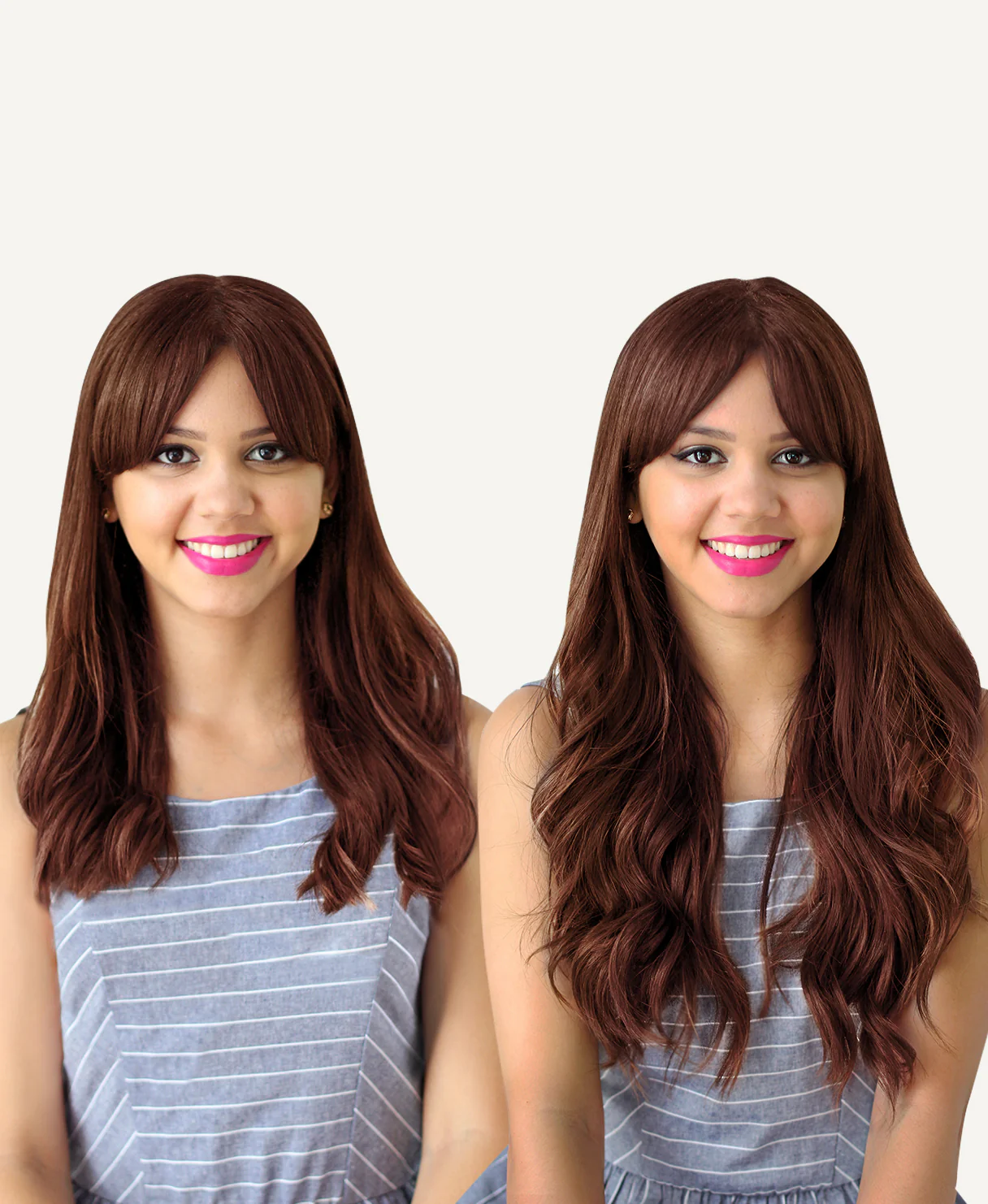 tape-in hair extensions auburn. - Image 6