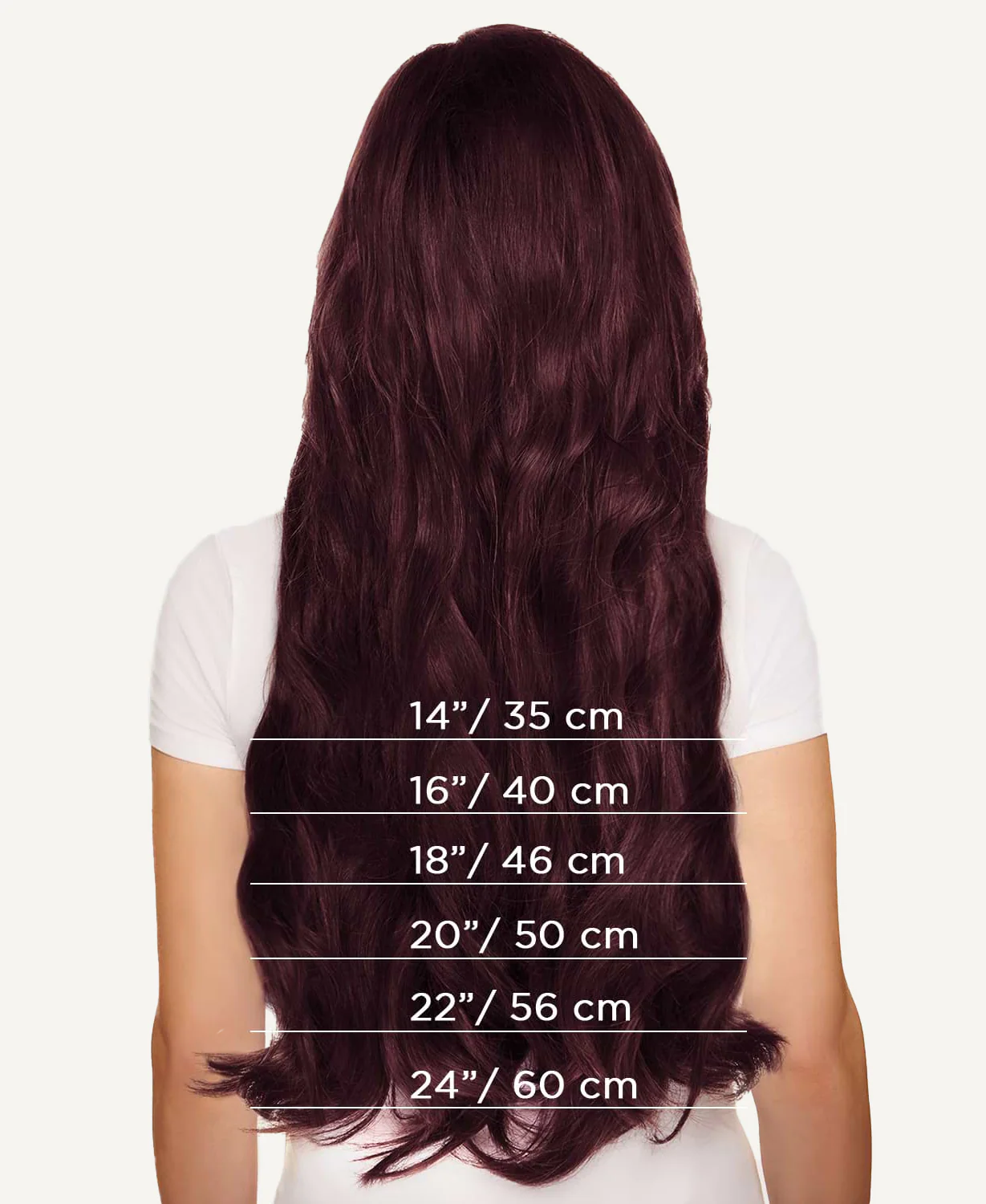 tape-in hair extensions cherry red. - Image 5