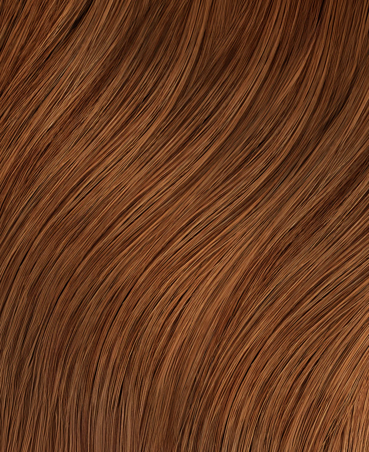 invisible clip-in hair extensions copper. - Image 2