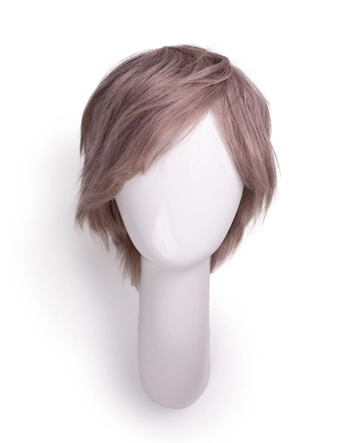 wedge cut human wig - 8" silver. - Image 6