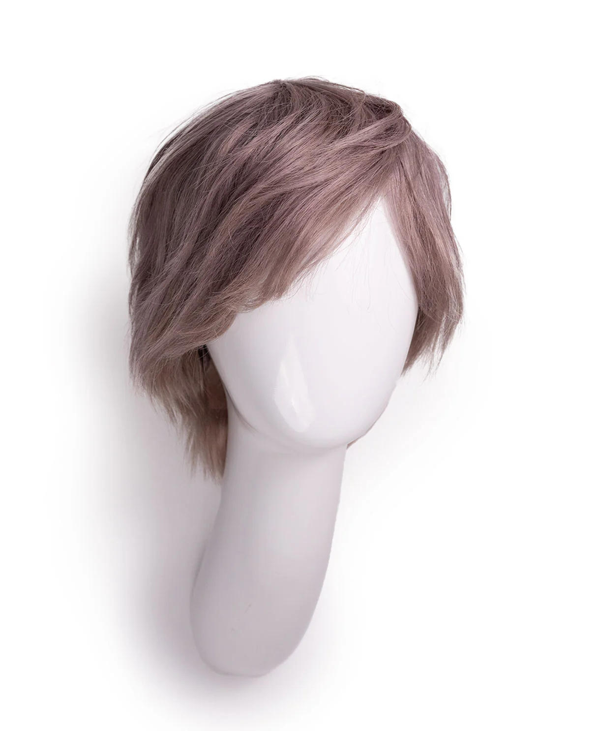 wedge cut human wig - 8" silver. - Image 7