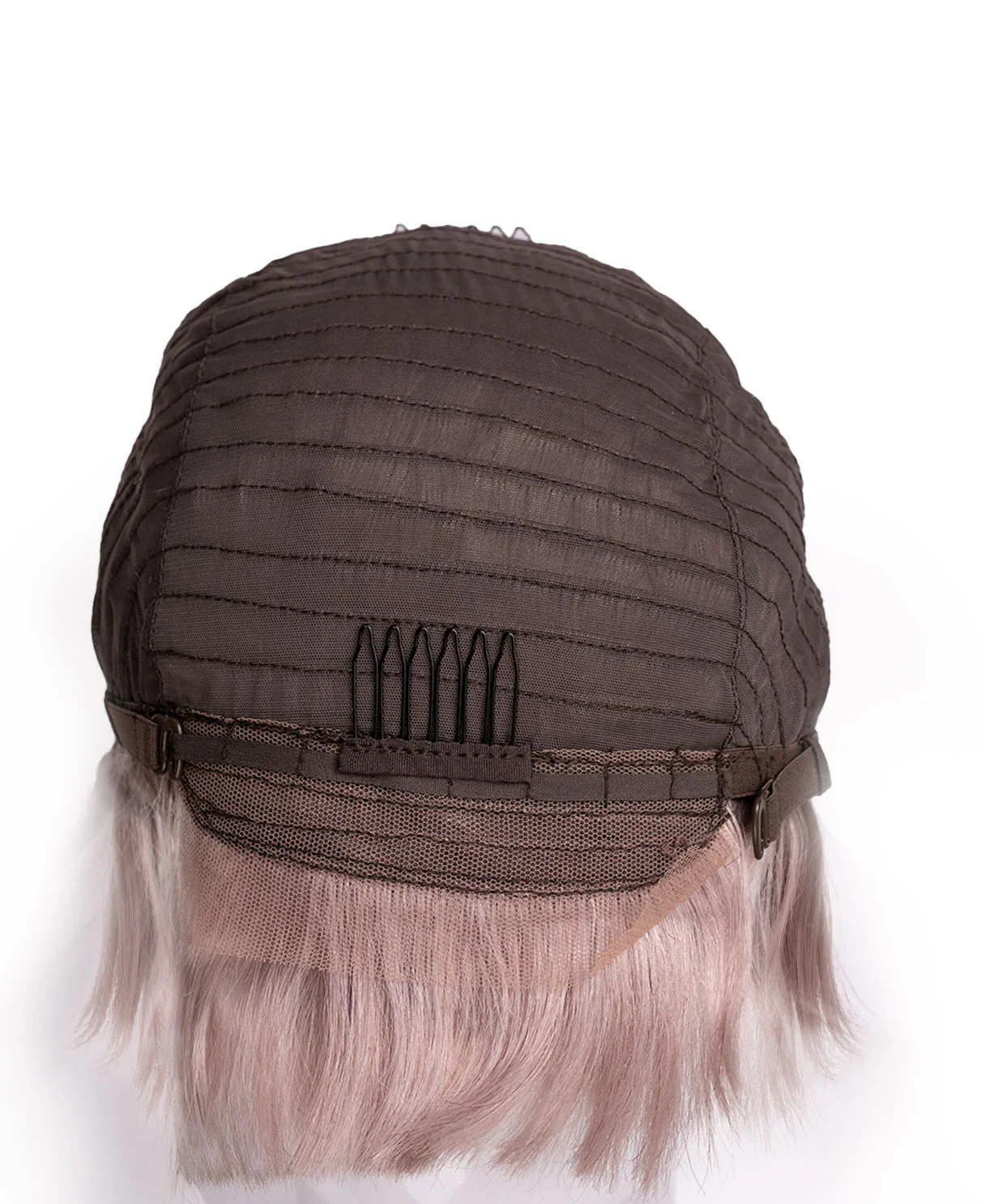 wedge cut human wig - 8" silver. - Image 8