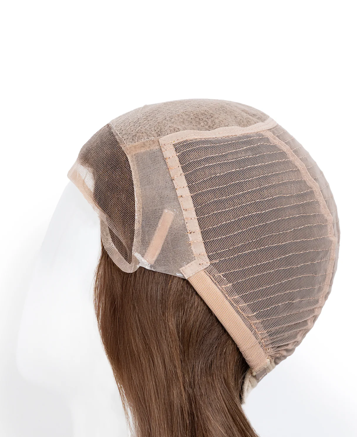 european virgin hair wig - 8" dark blonde. - Image 6