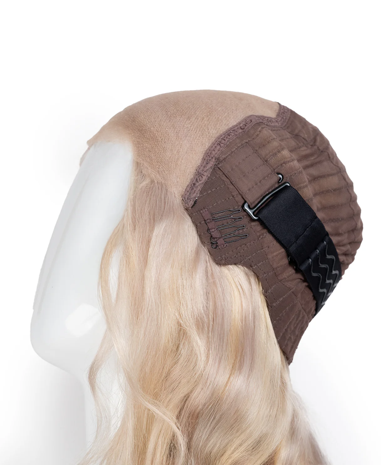 put on & go wig - 26" icy blonde highlights. - Image 10